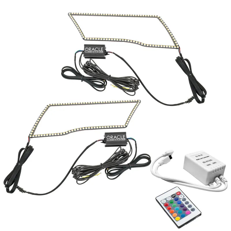Oracle Dodge Ram RGB+A + Switchback Halo Kit w/ Simple Controller (1328-504)