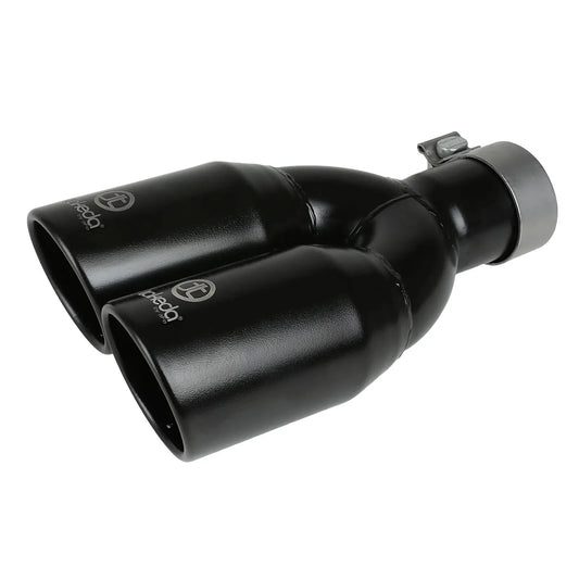 aFe Takeda SS Clamp-on Exhaust Tip | 2.1/2in Inlet x 3.1/2in Outlet (49T25374-B121) (SPF49174)
