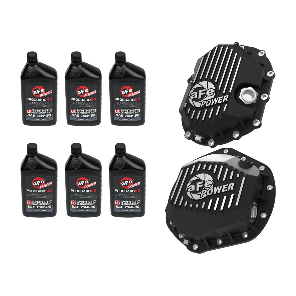 aFe Power Diff Cover Kit w/ Oil | GM Diesel Trucks (46-7707AB)