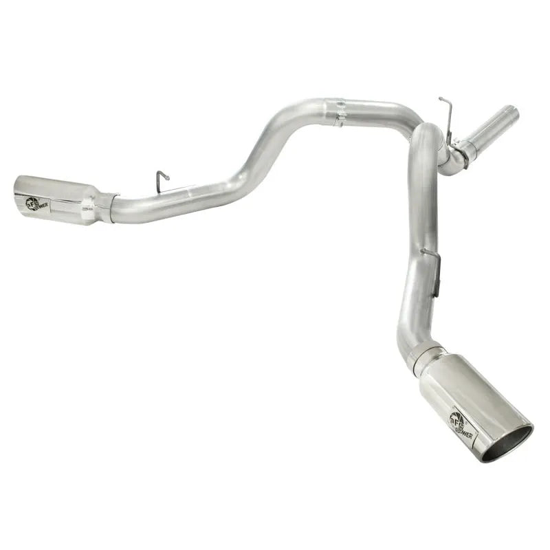 aFe MACHForce XP Dual DPF Back Exhaust | GM Diesel 11-19 (49-04043-P)