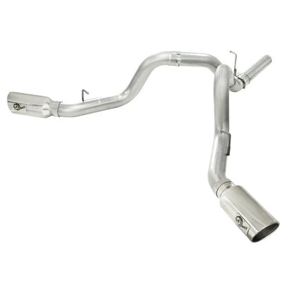 aFe MACHForce XP Dual DPF Back Exhaust | GM Diesel 11-19 (49-04043-P)