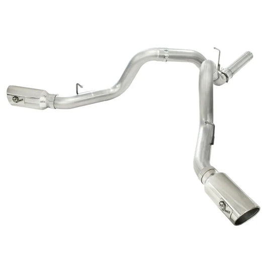 aFe MACHForce XP Dual DPF Back Exhaust | GM Diesel 11-19 (49-04043-P)