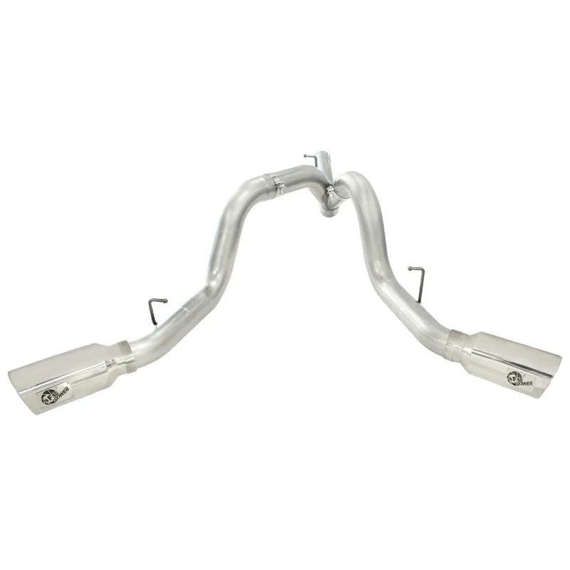 aFe MACHForce XP Dual DPF Back Exhaust | GM Diesel 11-19 (49-04043-P)