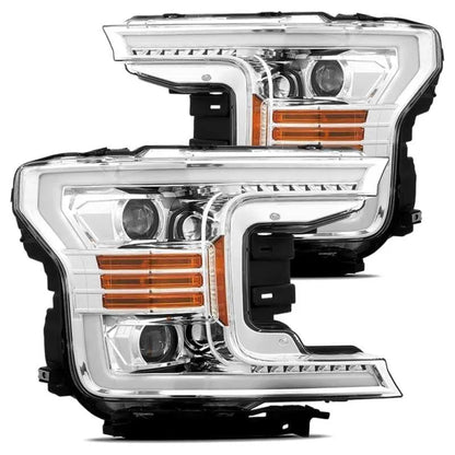 AlphaRex 18-20 Ford F-150 LUXX LED Proj Headlights | F-150 (15-20) (880175)