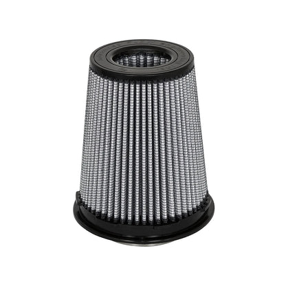 aFe MagnumFLOW Pro DRY S 4in F x 6in B x 4.5in T x 7.5in H Oil-Free Filter | N/A (21-91113)