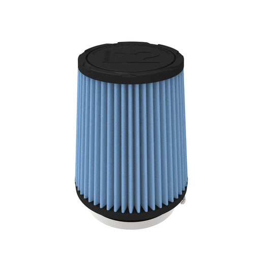 aFe POWER Clamp-On 4in F x 6in B x 4.75in T x 7in H D2 Dura-Dry Filter | N/A (21-40011V)