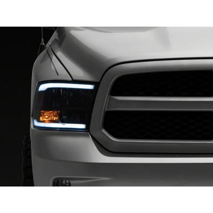 Raxiom 09-18 Dodge RAM Axial Headlights w/ SEQL LED Bar | RAM 1500/2500/3500 (R131482)