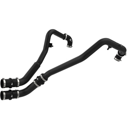 aFe BladeRunner 2-1/2in Aluminum Hot Charge Pipe | Ford F-150 24-26 V6-2.7L (46-20788-B) (tt)