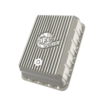 aFe POWER Street Series Transmission Pan Raw w/ Machined Fins RAM 3500 13-24 (AS69RC Transmission)