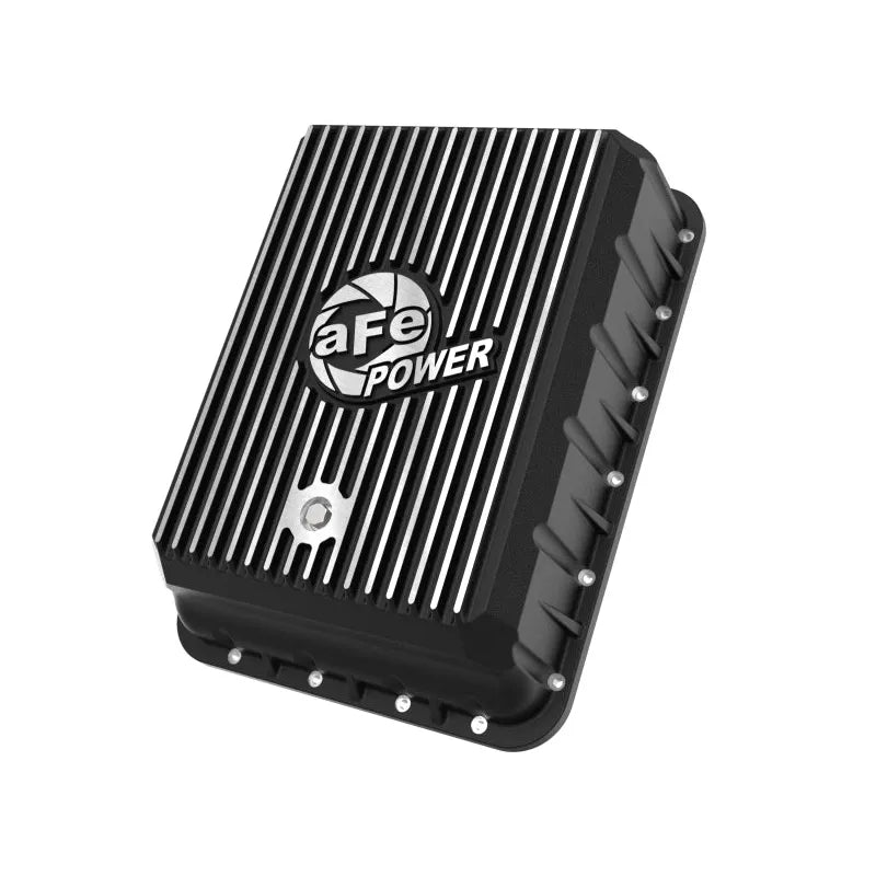 aFe POWER Pro Series Transmission Pan Black w/ Machined Fins RAM 3500 13-24 (AS69RC Transmission)