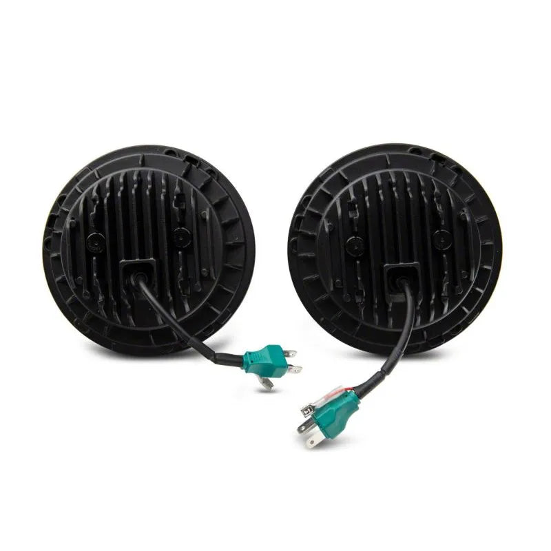 Raxiom 07-18 Jeep JK Axial Spider LED Headlights w/ Halo | Jeep Wrangler JK (J152602)