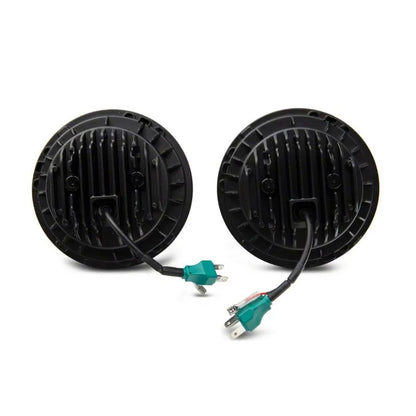 Raxiom 07-18 Jeep JK Axial Spider LED Headlights w/ Halo | Jeep Wrangler JK (J152602)