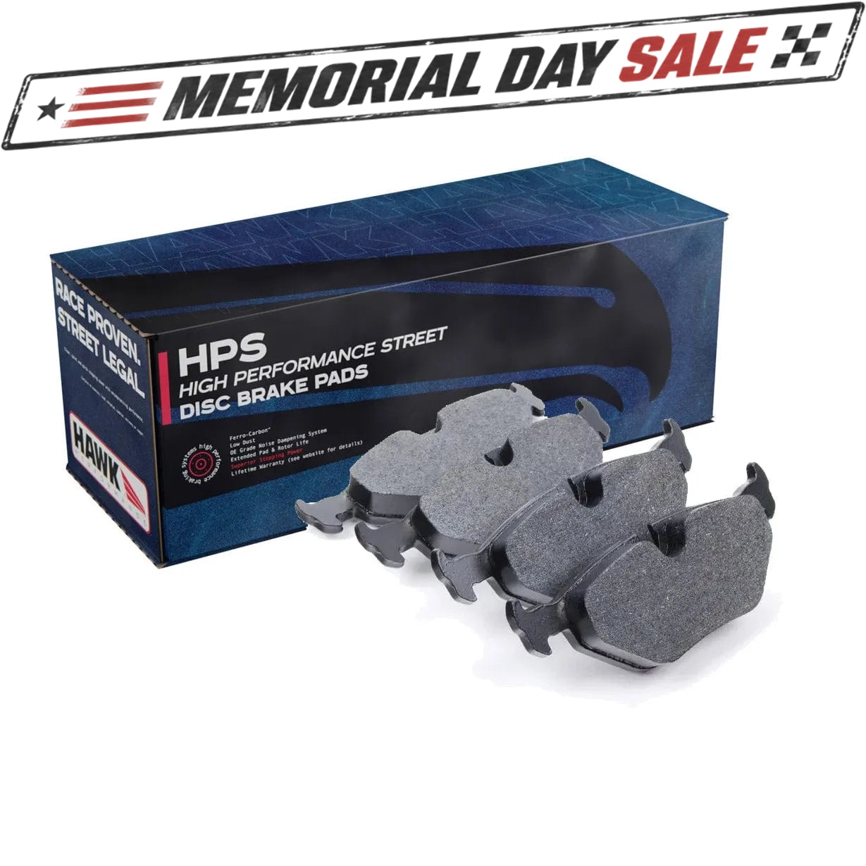 Hawk Performance Street Brake Pads (HB364F.587)