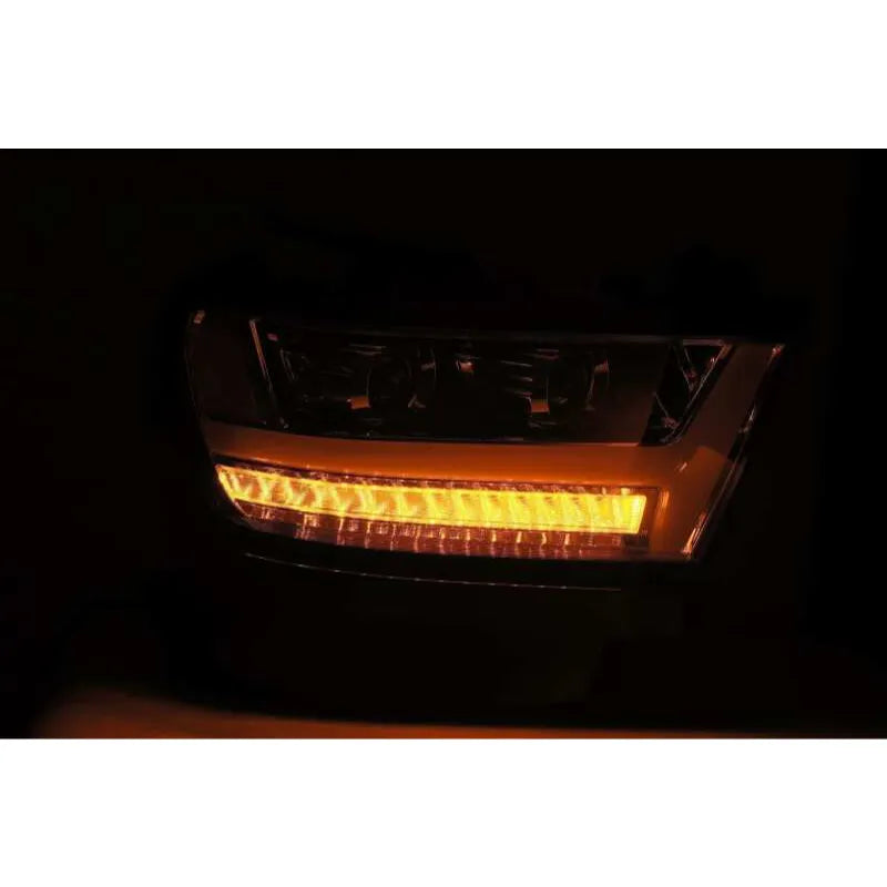 AlphaRex 19-20 Ram 1500HD Proj Headlight Plnk w/Activ Light/Seq Signal/Plnk DRL (880514)
