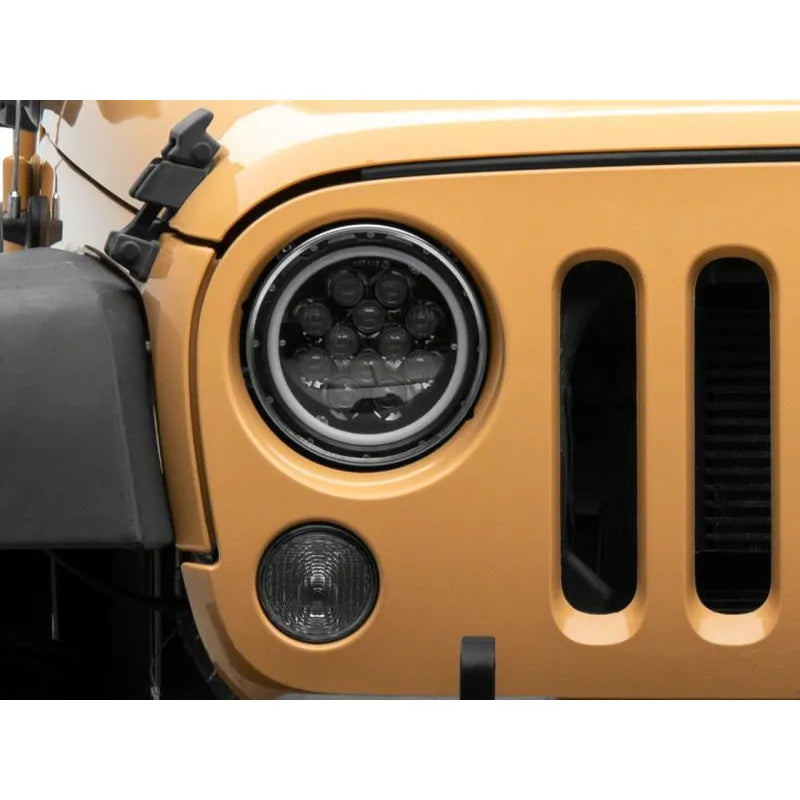 Raxiom 07-18 Jeep JK Axial Spider LED Headlights w/ Halo | Jeep Wrangler JK (J152602)