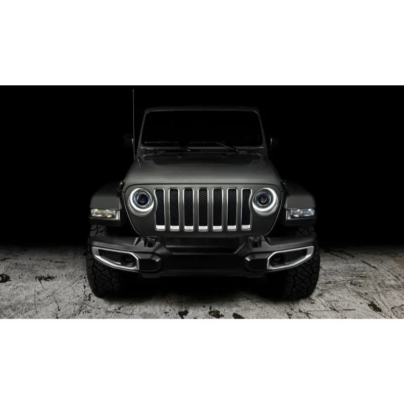 Oracle JL/Gladiator Oculus Bi-LED Headlights Matte Black 5200K (5839-504)