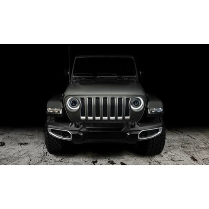 Oracle JL/Gladiator Oculus Bi-LED Headlights Matte Black 5200K (5839-504)