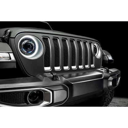 Oracle JL/Gladiator Oculus Bi-LED Headlights Matte Black 5200K (5839-504)