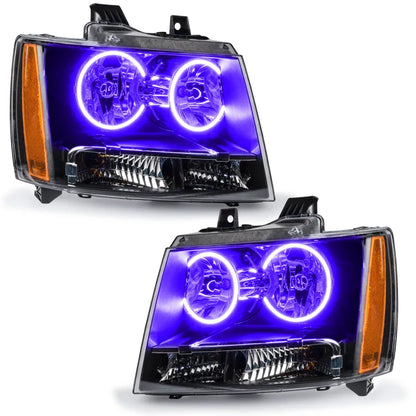 Oracle 07-14 Chevy Suburban LED Halo Headlights UV/Purple (7008-007)