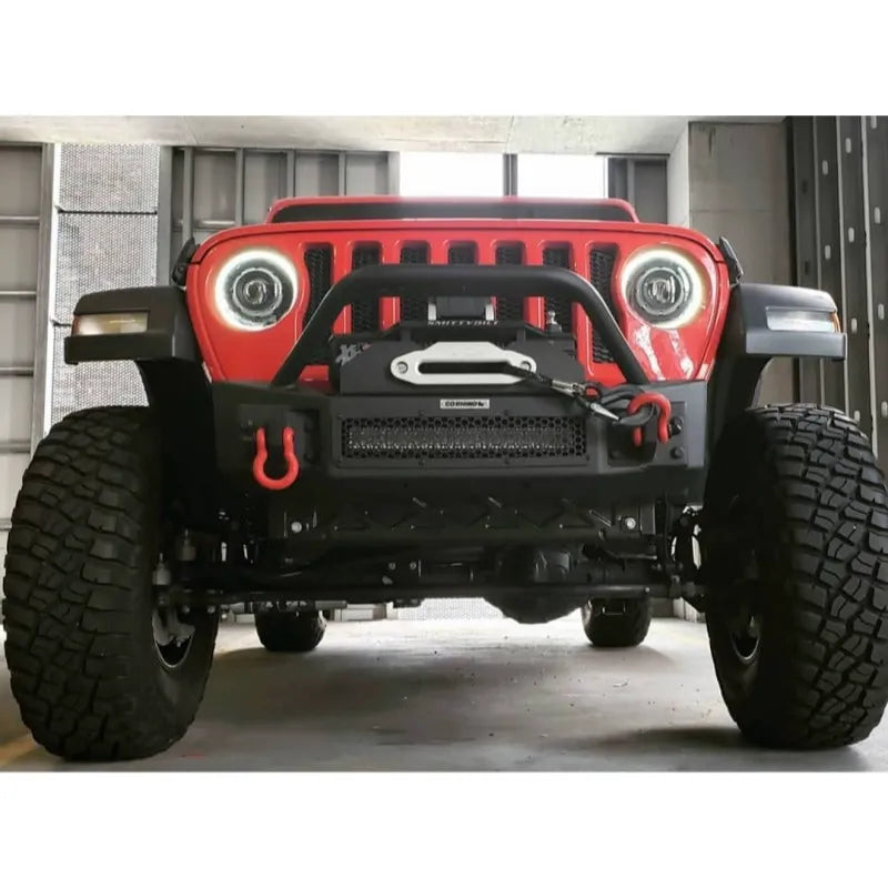 Oracle JL/Gladiator Oculus Bi-LED Headlights Matte Black 5200K (5839-504)