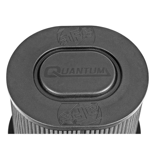 aFe Quantum Pro DRY S Air Filter Flat Top - 5in Flange x 9in Height