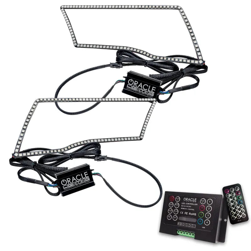 Oracle 09-18 Dodge Ram LED Halo Kit ColorSHIFT w/ 2.0 Controller (2250-333)