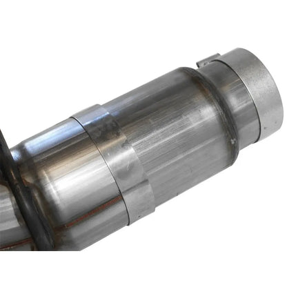 aFe MACHForce XP 5in SS DPF-Back Exhaust | GM Diesel Trucks V8-6.6L (15-19) (49-44041)