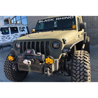 Oracle JL/Gladiator Oculus Bi-LED Headlights Matte Black 5200K (5839-504)