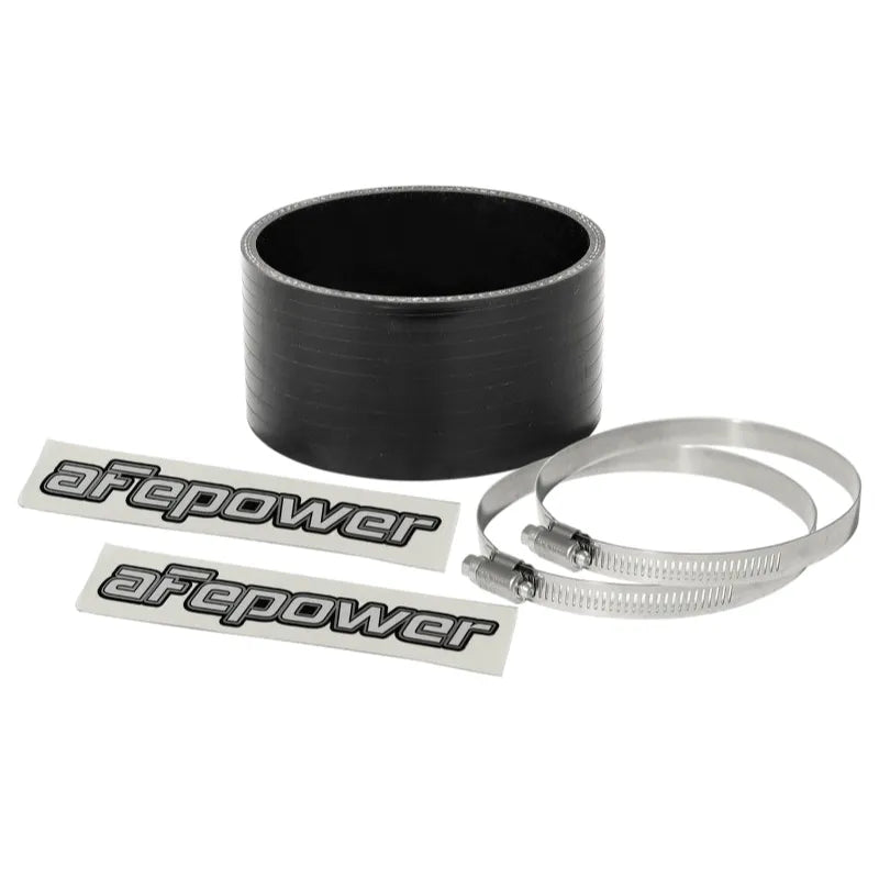 aFe Magnum FORCE Intake Coupling Kit (3-1/2 IN ID x 2 IN L) Straight Coupler - Black