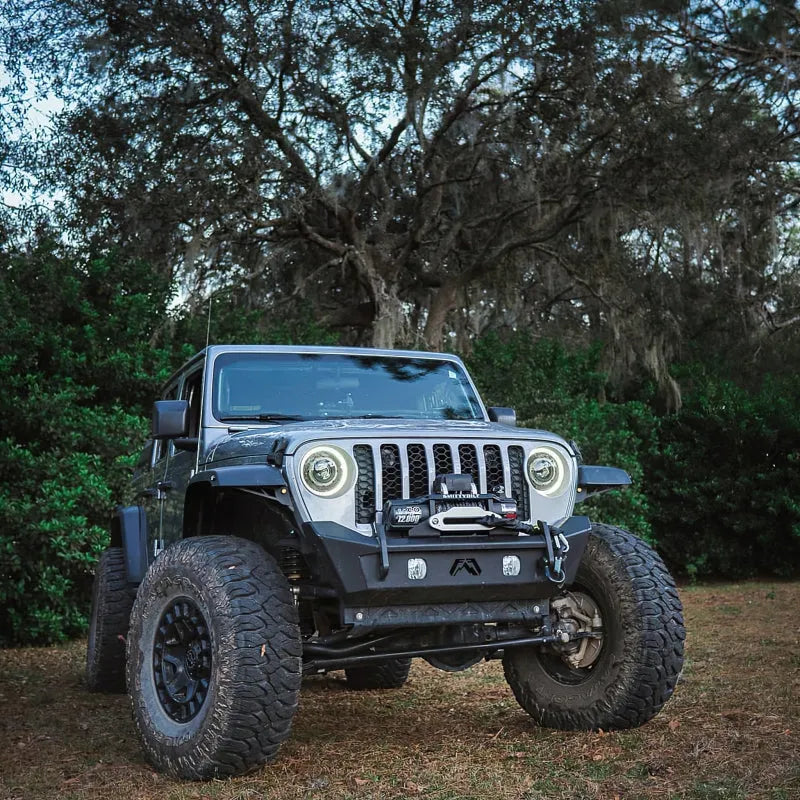Oracle JL/Gladiator Oculus Bi-LED Headlights Matte Black 5200K (5839-504)