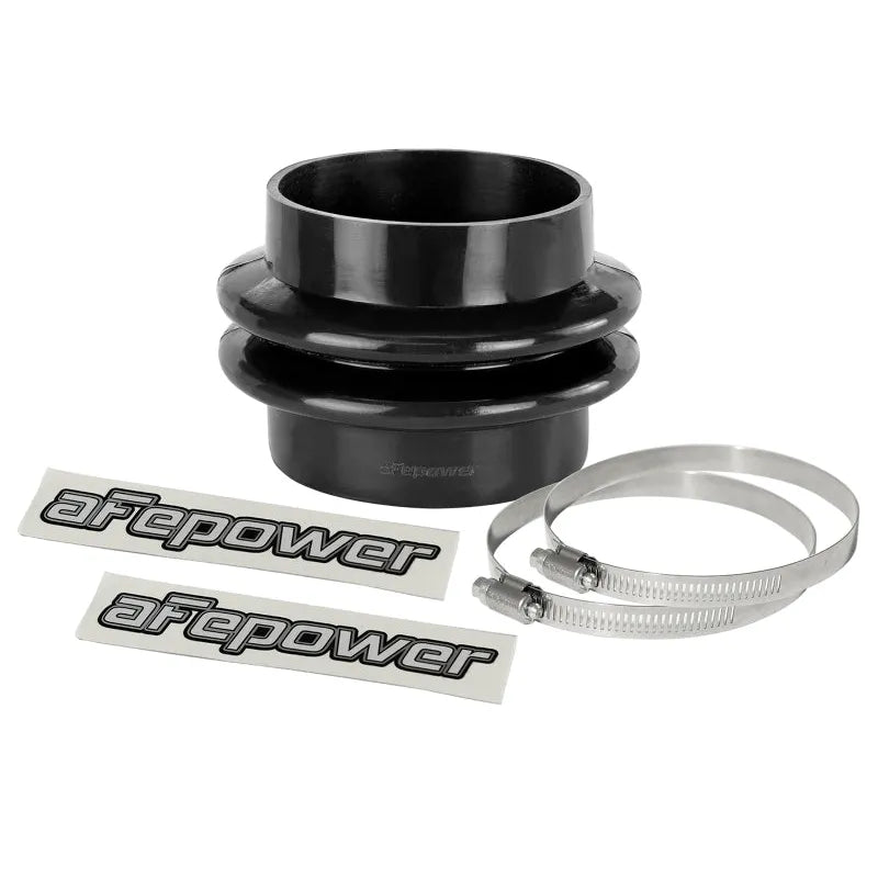 aFe Magnum FORCE Intake Coupling Kit (3-1/4 IN ID x 3 IN L) Straight Bellow-Coupler - Black