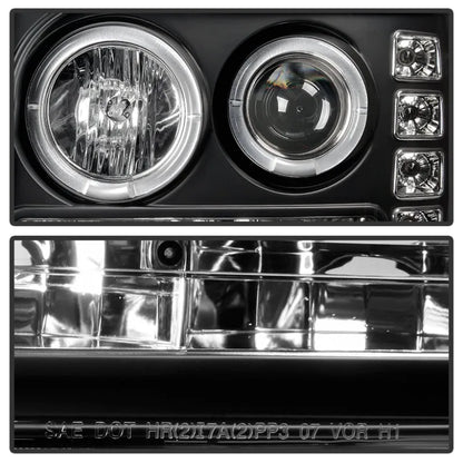 Spyder Projector LED Halo Headlights | GMC Sierra 1500/Denali (08-13) (5010605)