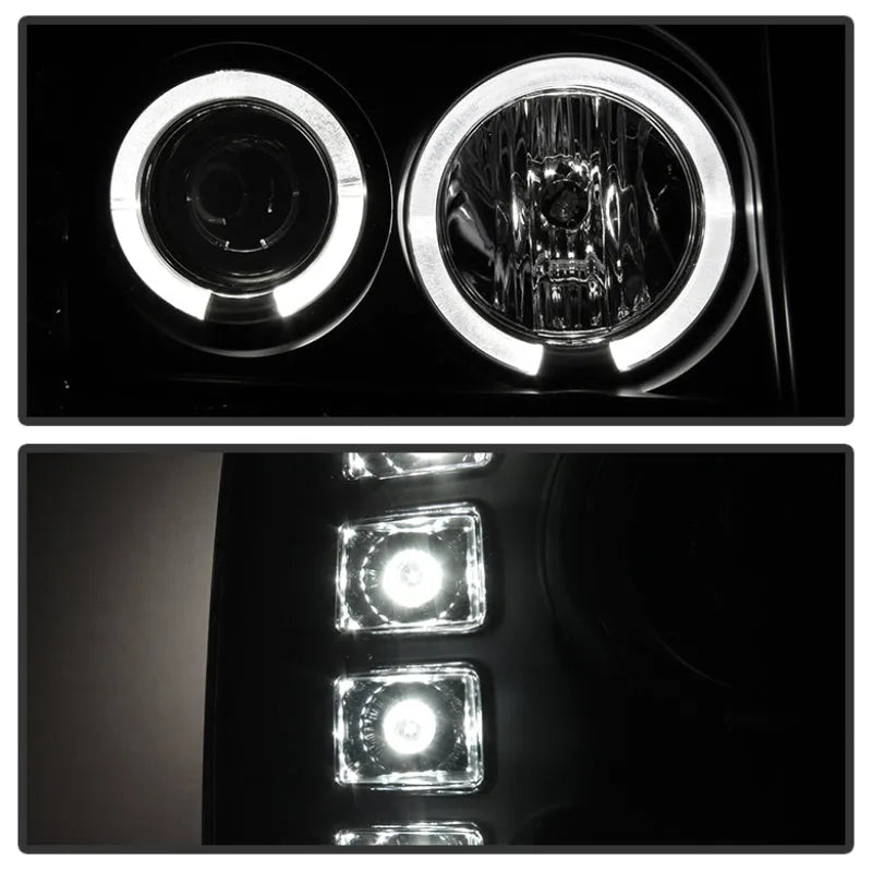 Spyder Projector LED Halo Headlights | GMC Sierra 1500/Denali (08-13) (5010605)