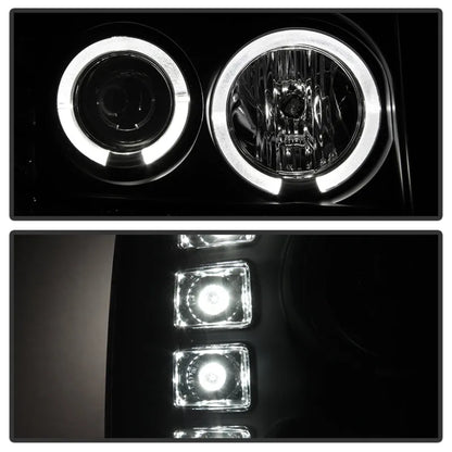 Spyder Projector LED Halo Headlights | GMC Sierra 1500/Denali (08-13) (5010605)