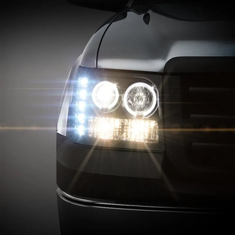 Spyder Projector LED Halo Headlights | GMC Sierra 1500/Denali (08-13) (5010605)
