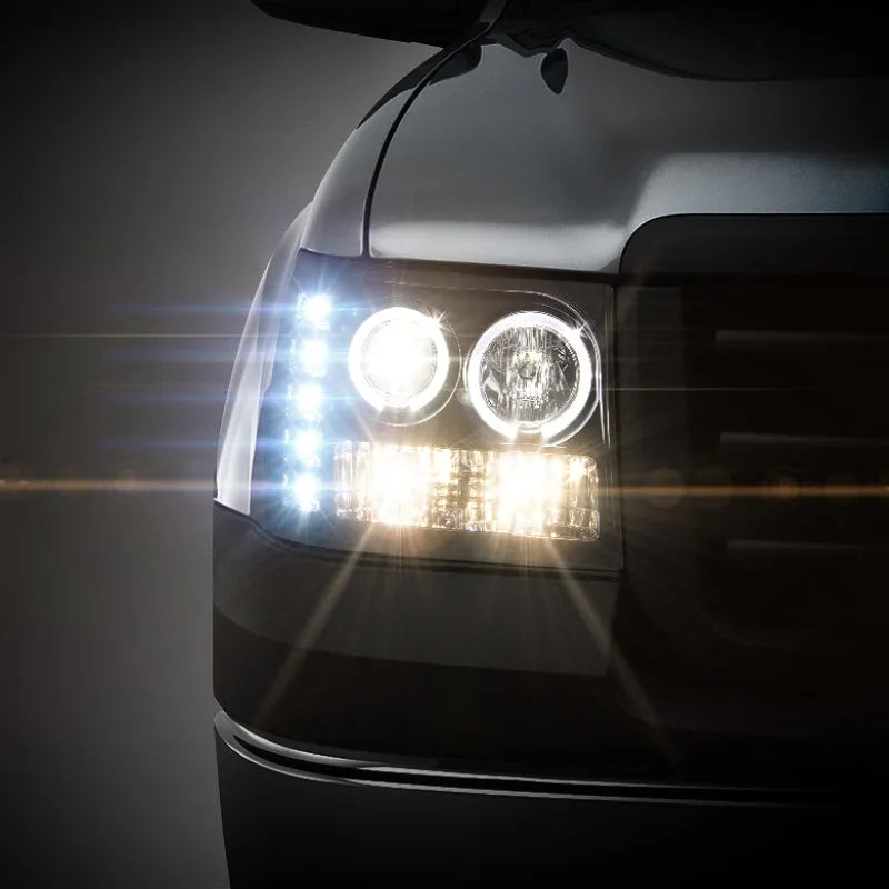 Spyder Projector LED Halo Headlights | GMC Sierra 1500/Denali (08-13) (5010605)