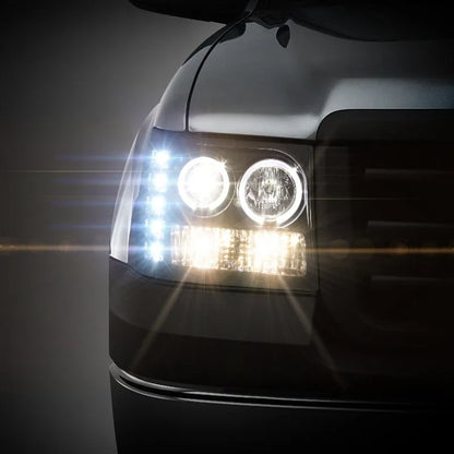 Spyder Projector LED Halo Headlights | GMC Sierra 1500/Denali (08-13) (5010605)