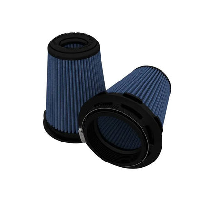 aFe Magnum FLOW Pro 5R Air Filters 3.5in F x 5in B x 3.5in T (Inverted) x 6in H (Pair)