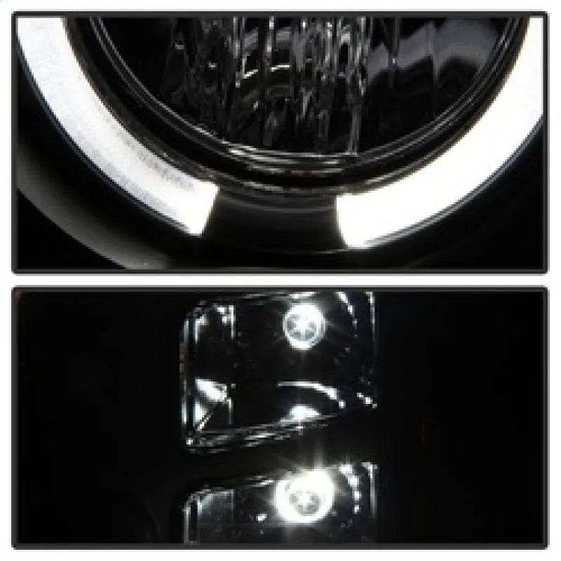 Spyder Projector LED Halo Headlights | GMC Sierra 1500/Denali (08-13) (5010605)