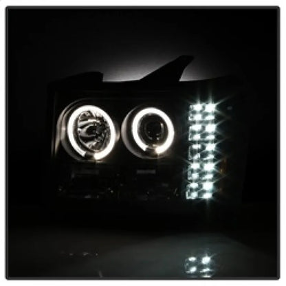 Spyder Projector LED Halo Headlights | GMC Sierra 1500/Denali (08-13) (5010605)
