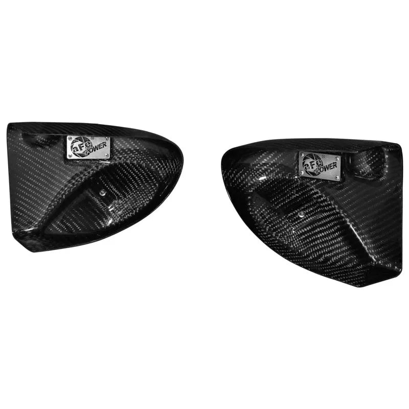 aFe Magnum FORCE Intake System Carbon Fiber Scoops | BMW F10 M5/12-18 M6 (54-12489-C)