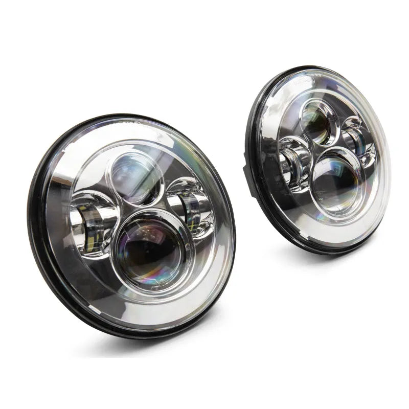 Raxiom 97-18 Jeep Wrangler Axial LED Daymaker Headlights | Jeep Wrangler (97-18) (J108043)