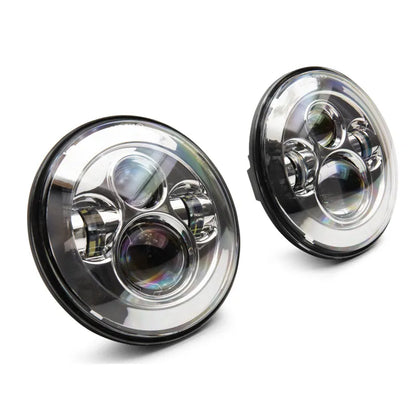 Raxiom 97-18 Jeep Wrangler Axial LED Daymaker Headlights | Jeep Wrangler (97-18) (J108043)