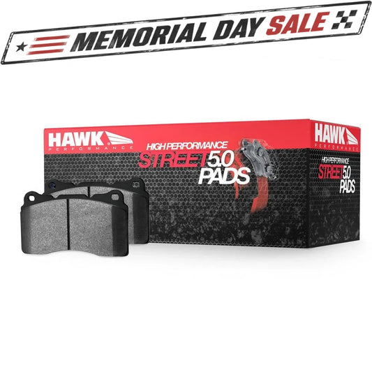 Hawk Performance HPS 5.0 Front Brake Pads | Multiple Audi/Volkswagen Fitments (HB543B.760)