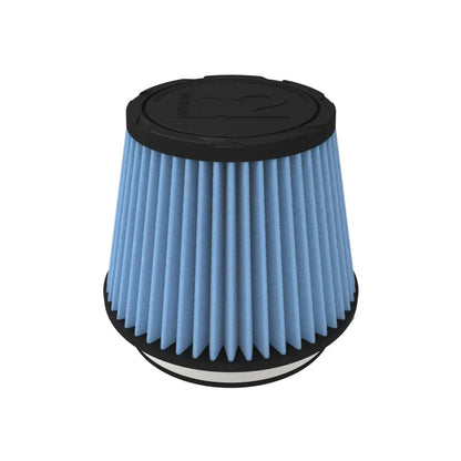 aFe POWER Universal Clamp-On Air Filter w/ D2 Dura-Dry Media - 5in F x 6.5in B x 4.75in T x 5in H