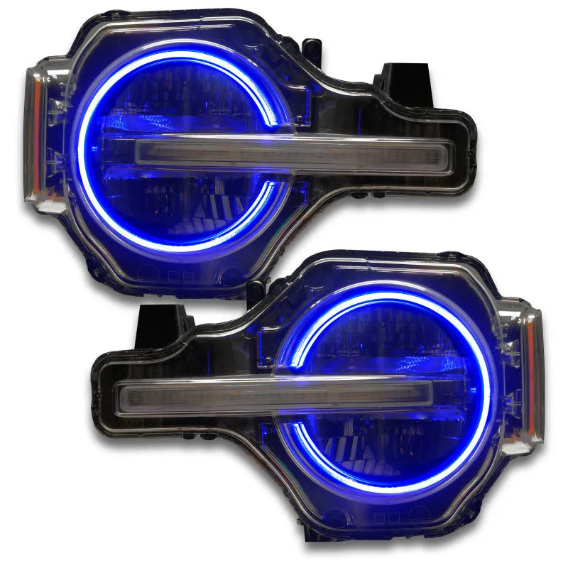 Oracle 21+ Ford Bronco DRL w/ Halo Kit ColorSHIFT w/ Controller (1468-504)
