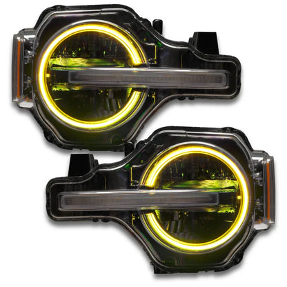 Oracle 21+ Ford Bronco DRL w/ Halo Kit ColorSHIFT w/ Controller (1468-504)