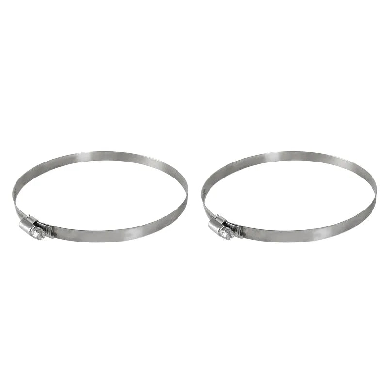 aFe Magnum FORCE Worm Gear Hose Clamps - 4-1/8in to 7in ID (Pair)