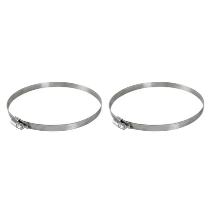 aFe Magnum FORCE Worm Gear Hose Clamps - 4-1/8in to 7in ID (Pair)