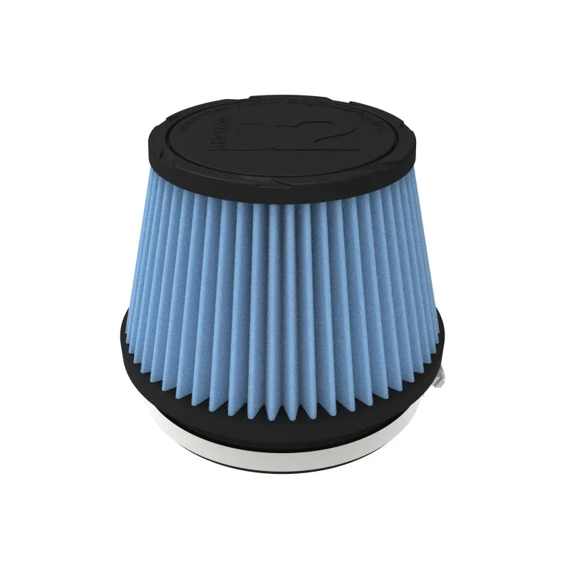 aFe POWER Universal Clamp-On Air Filter w/ D2 Dura-Dry Media - 6in F x 7.5in B x 5.5in T x 5in H